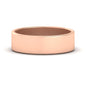 Unisex Classic Flat Cigar Band Fascinating Diamonds