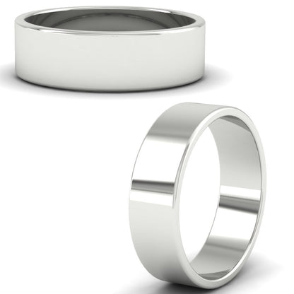 Unisex Classic Flat Cigar Band Fascinating Diamonds