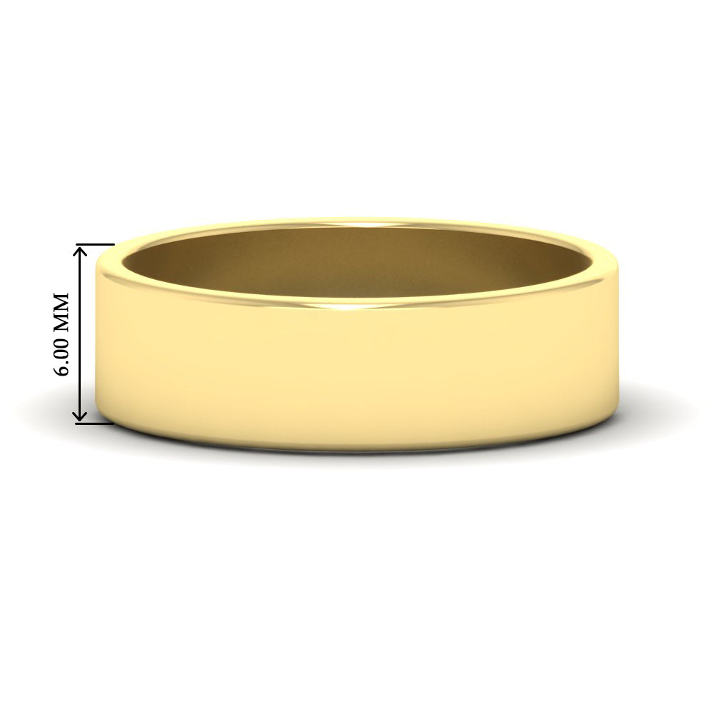 Unisex Classic Flat Cigar Band Fascinating Diamonds