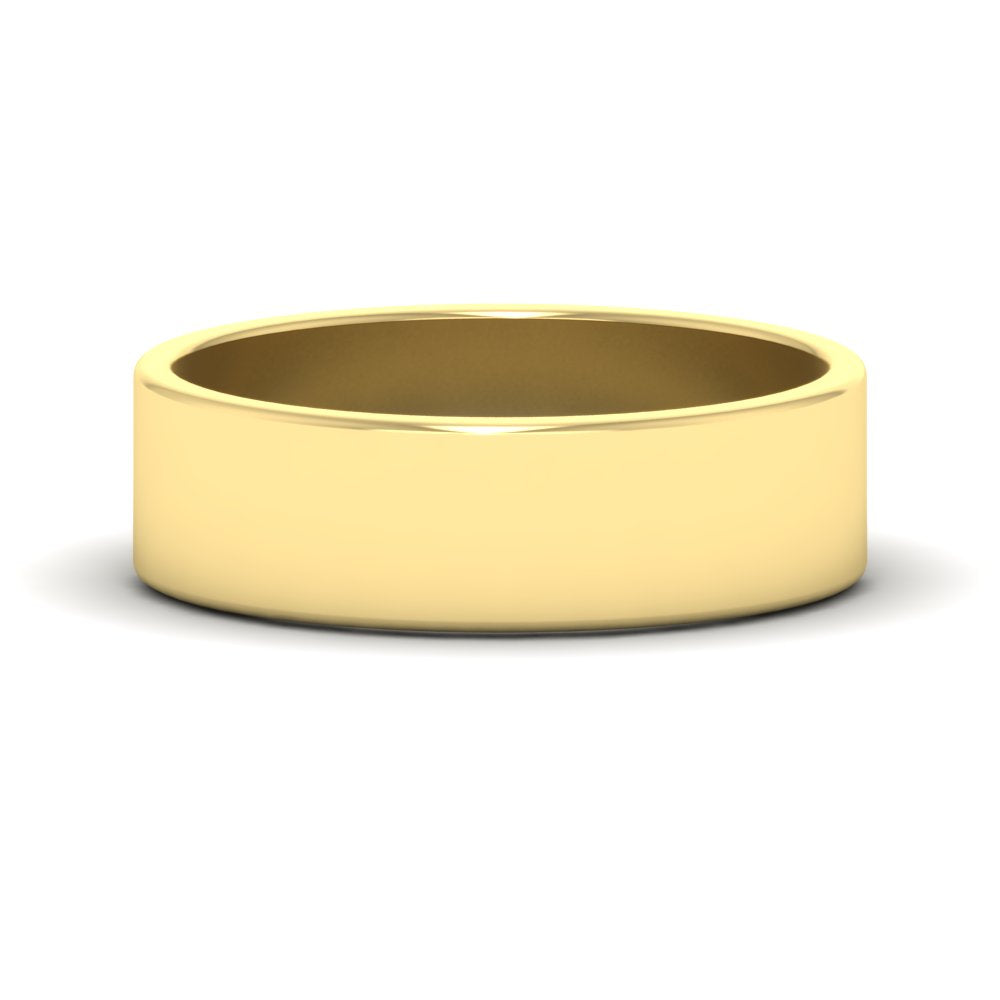 Unisex Classic Flat Cigar Band Fascinating Diamonds