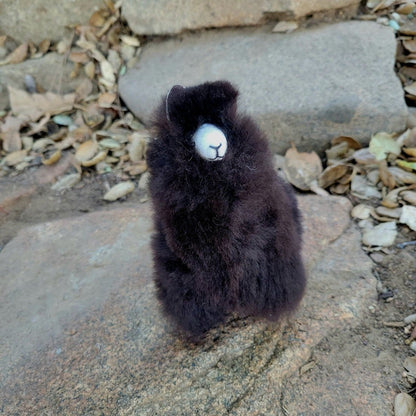 6" Standing Alpaca Fur Toy Purely Alpaca