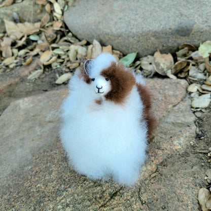 6" Standing Alpaca Fur Toy Purely Alpaca