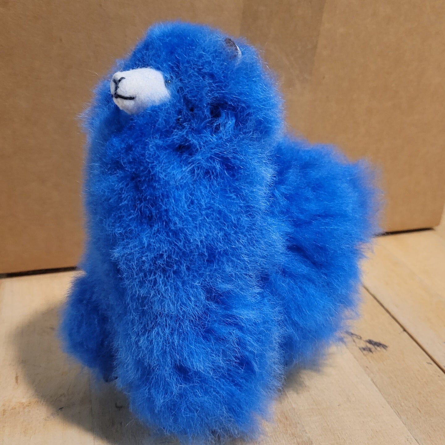 6" Standing Alpaca Fur Toy Purely Alpaca