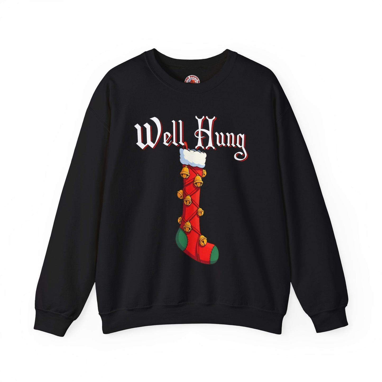 Well Hung Crewneck Sweatshirt The Devil's Pickle