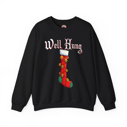 Well Hung Crewneck Sweatshirt The Devil's Pickle
