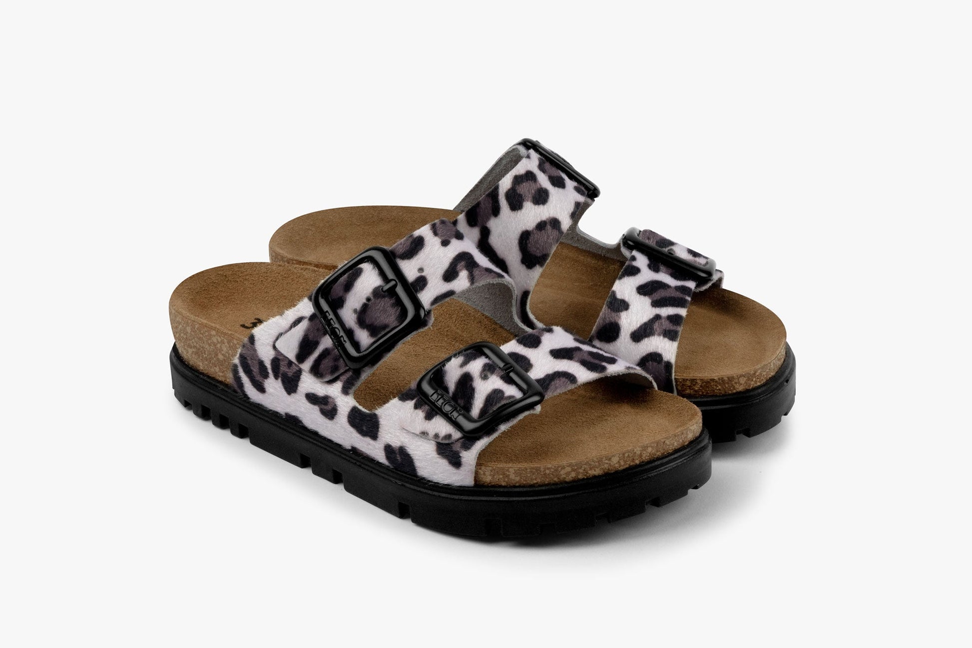 Terra by LEON- Women’s Leather Sandal– Adjustable Buckle Cork-style Footbed LEON Footwear USA