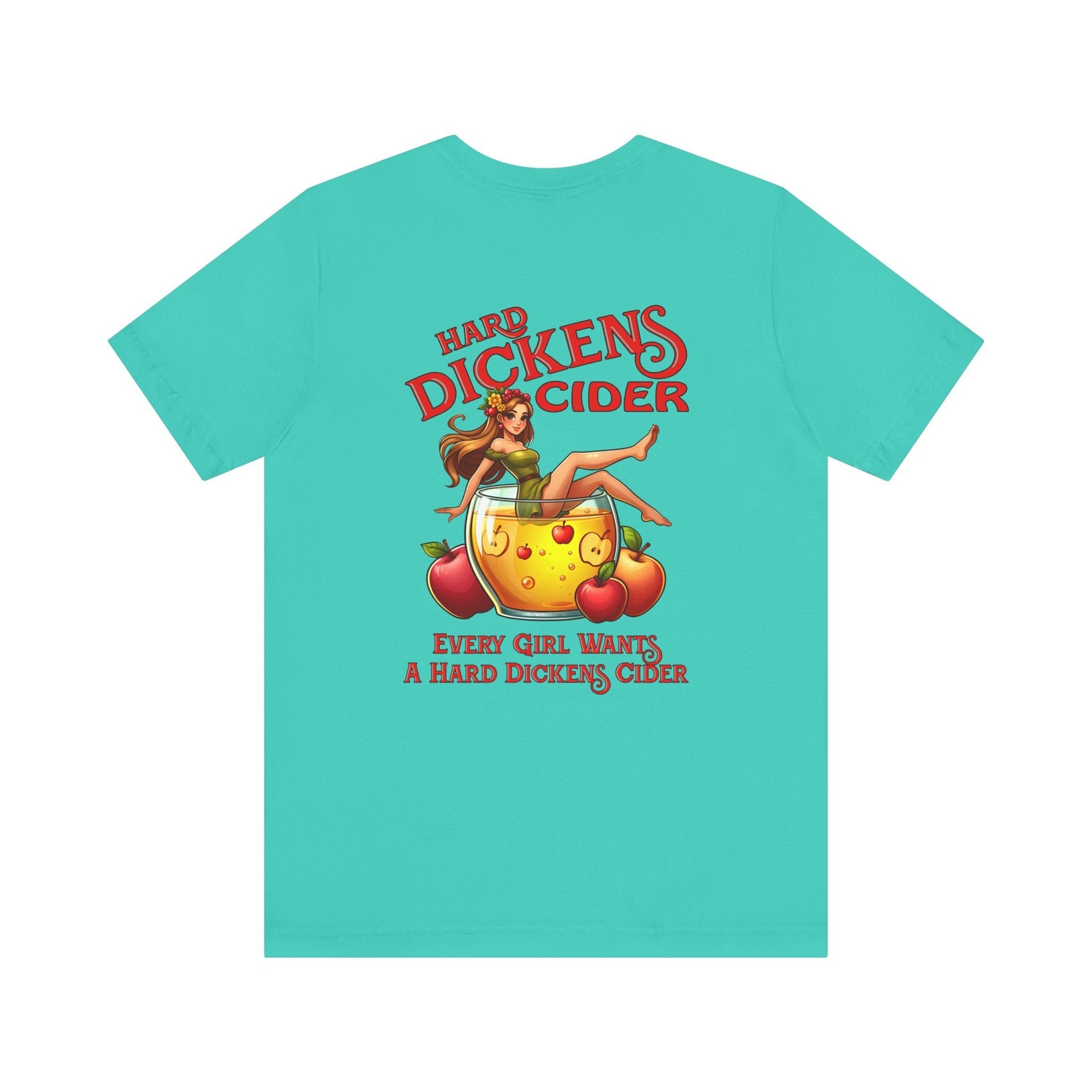 Hard Dickens Cider Front/Back T-Shirt The Devil's Pickle