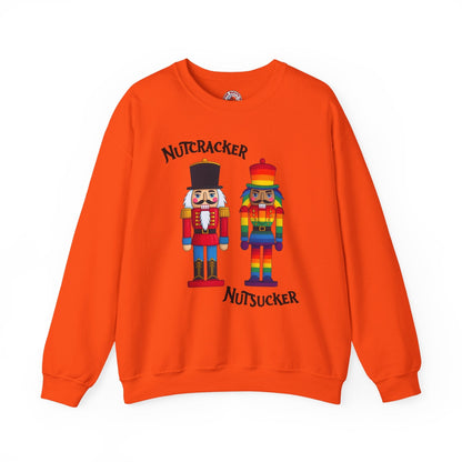 Nutcracker or Nutsucker Crewneck Sweatshirt The Devil's Pickle