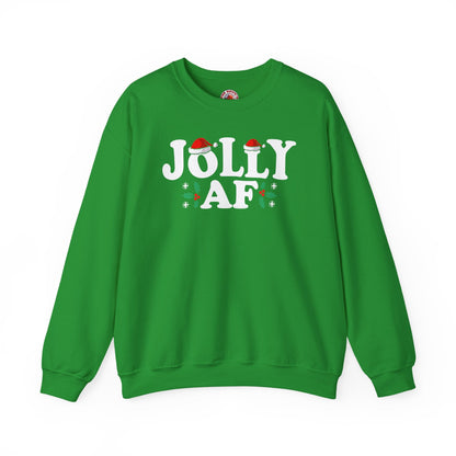 Jolly AF Crewneck Sweatshirt The Devil's Pickle