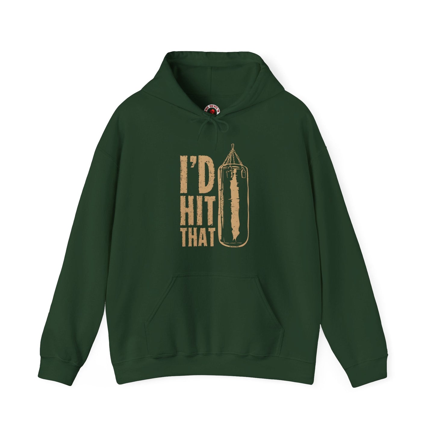 I'd Hit That Hooded Sweatshirt The Devil's Pickle