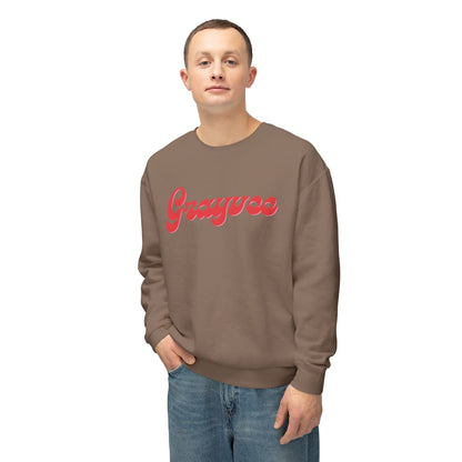 Unisex Lightweight Crewneck Sweatshirt "Grayvee" Grayceful LLC