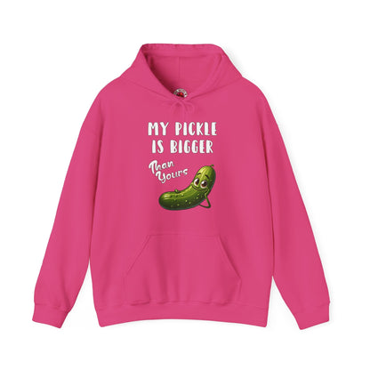 My Pickle Is Bigger Than Yours Hooded Sweatshirt The Devil's Pickle