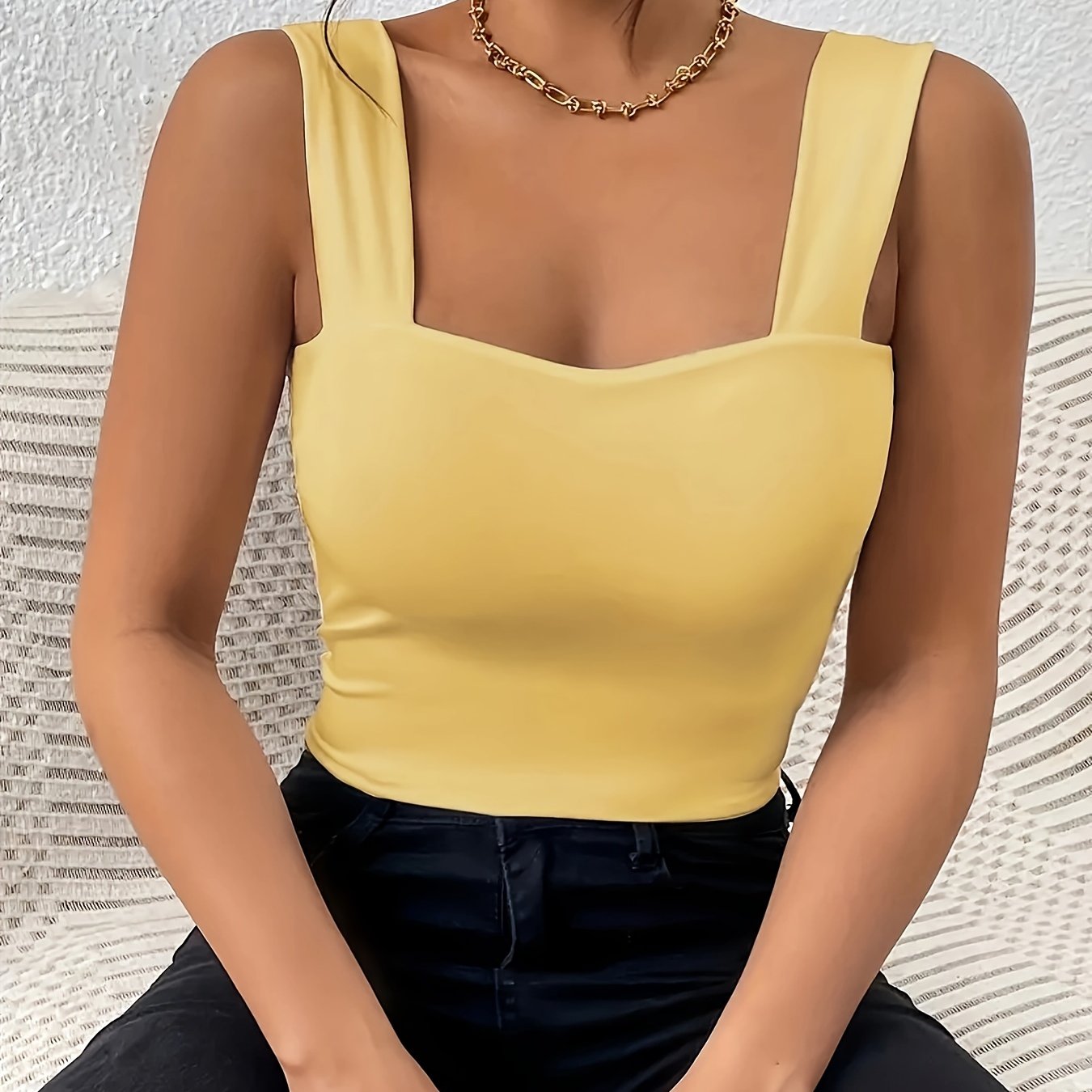 European And American Sexy Chest-Revealing Waist-Cinching Camisole NovaCart