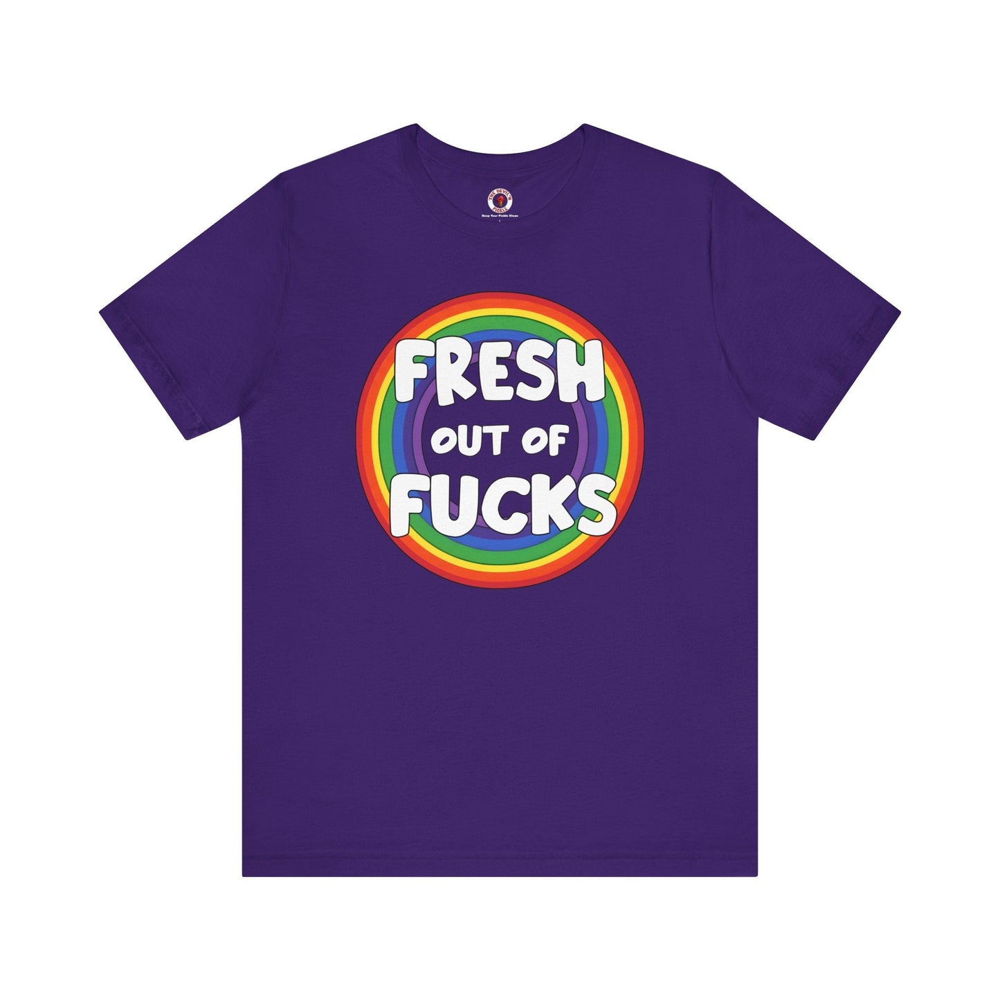 Fresh Out Of Fucks T-Shirt The Devil's Pickle