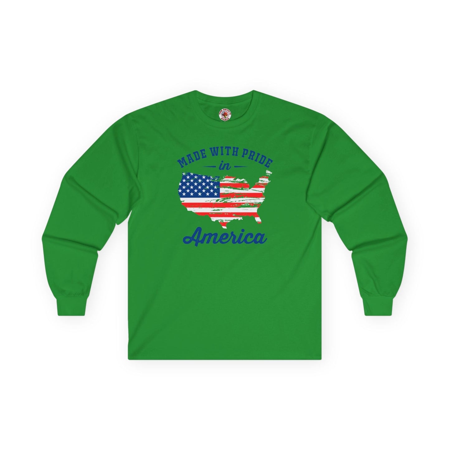 Made With Pride In America Long Sleeve Tee The Devil's Pickle