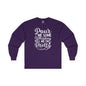 Pour Me Some Whiskey Tell Me I'm Pretty Long Sleeve Tee The Devil's Pickle