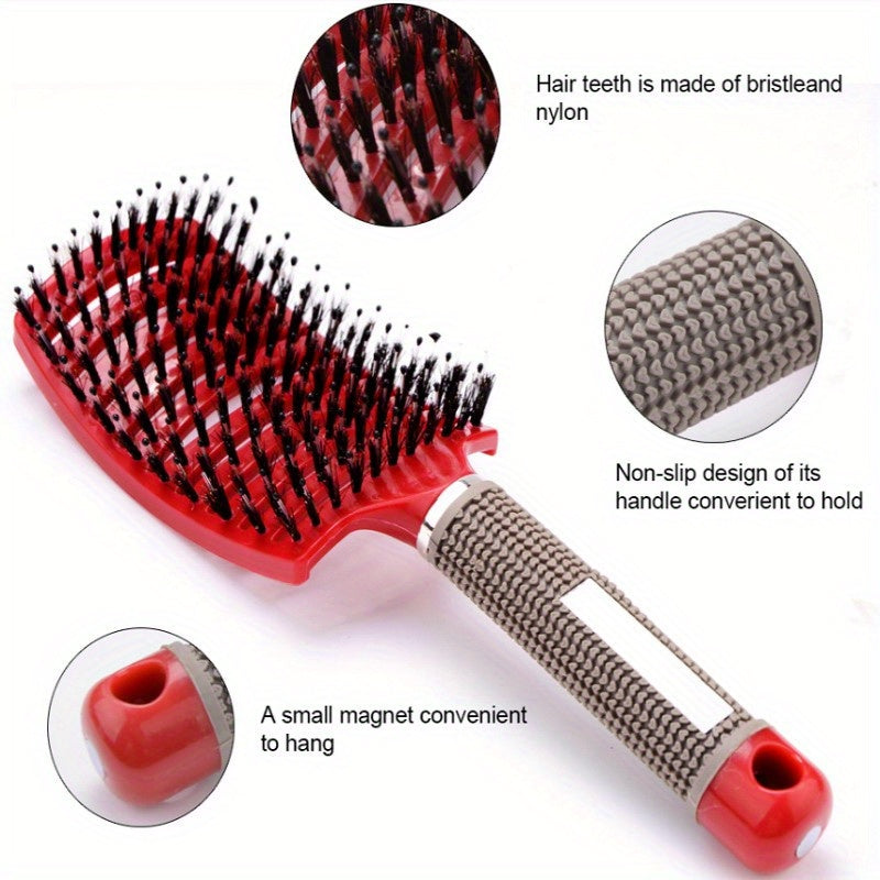 A Magical Scalp Massaging Hairbrush Designed for Women - a Professional Tool for Detangling Wet Curly Hair - Perfect for Hairstyling - Ideal Gifts for Weddings Or Mother'S Day for Friends And Family NovaCart
