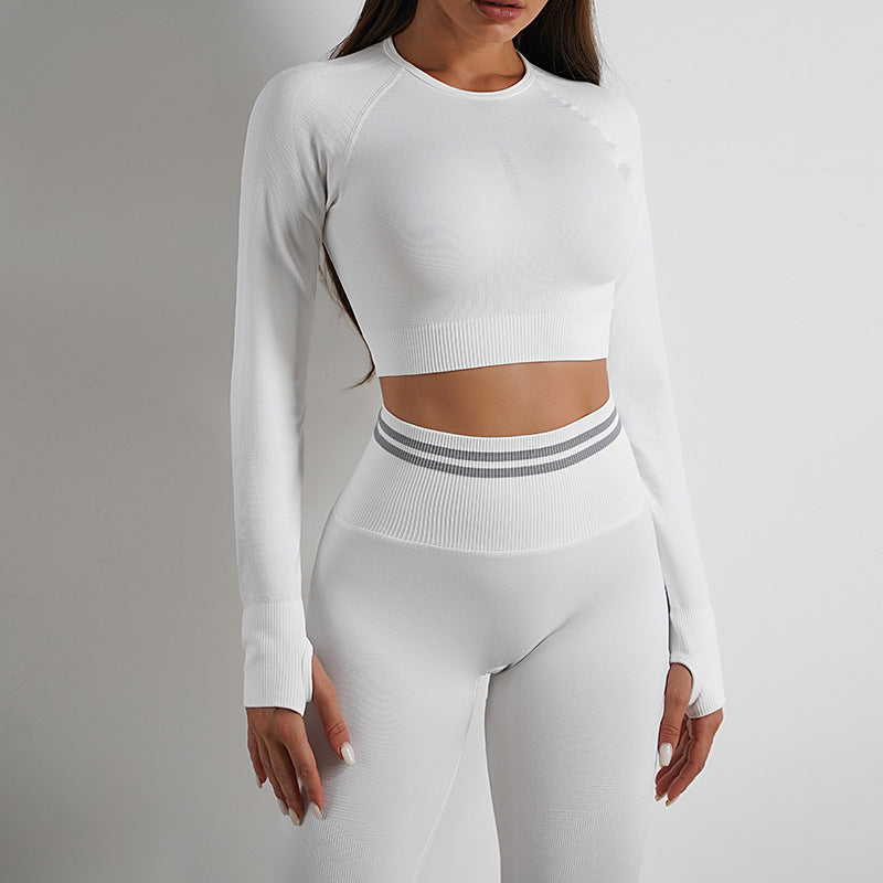 Seamless Yoga Pants Peach Hip Autumn And Winter Sports Bodybuilding Pants Top Suit New Era Fashion LLc