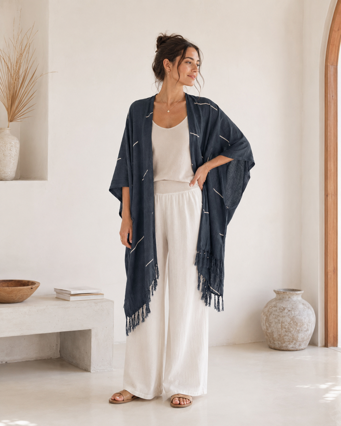 Lines Kimono Village Thrive