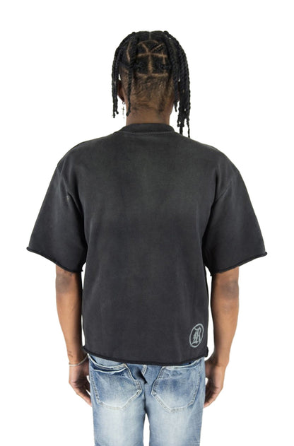 Rebel Denim Saint Tee - Black Denim Exchange
