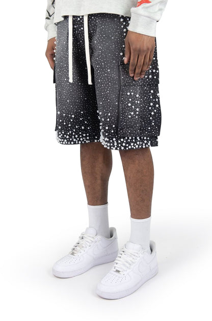 Rebel Denim Frosty Denim Jorts - Black Sand Denim Exchange