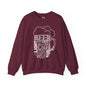 Beer Mug Of Words Crewneck Sweatshirt The Devil's Pickle