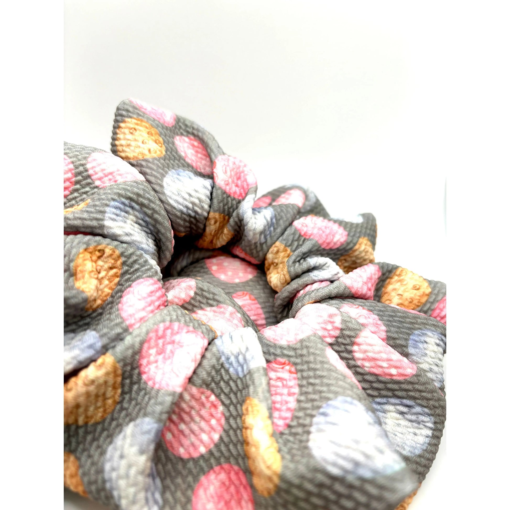 Grey Easter Egg Bullet Scrunchie Enchanted Scrunch