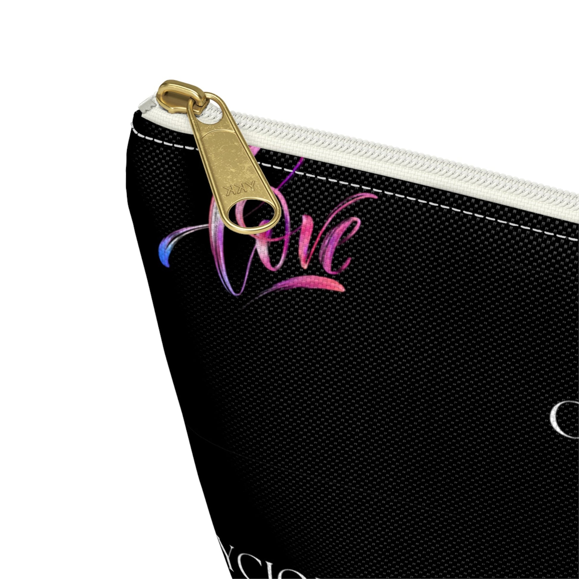 Grayciuos Love Accessory Pouch w T-bottom Grayceful LLC