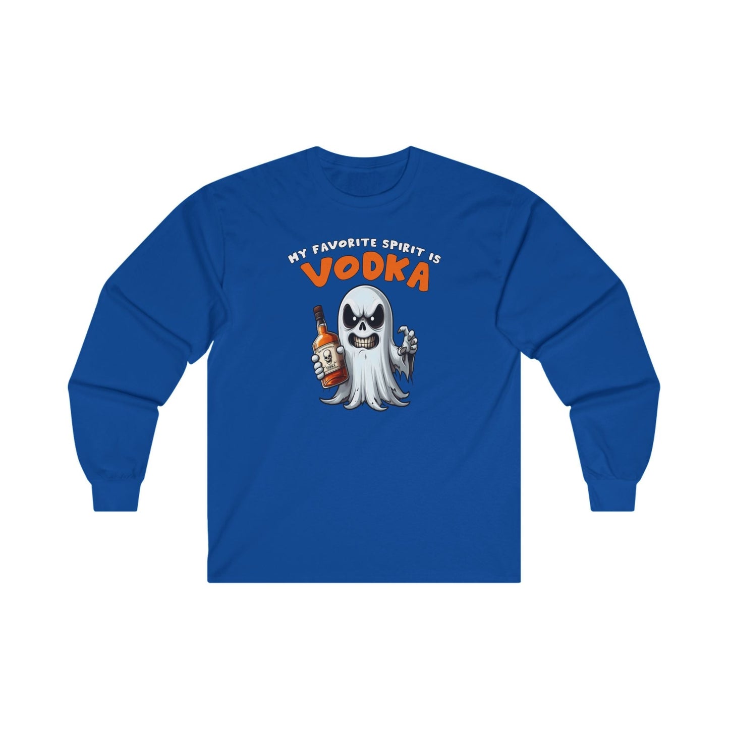 My Favorite Spirit Is Vodka Long Sleeve Tee The Devil's Pickle