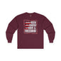 Beer Bacon Guns and Freedom Long Sleeve Tee The Devil's Pickle