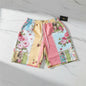 Women’s Retro Floral Print Casual Shorts FitiqueFit
