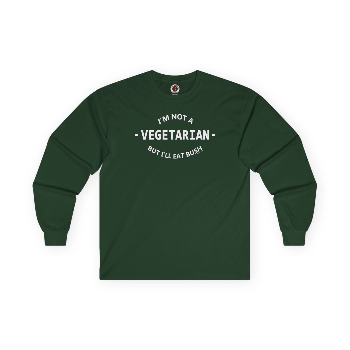 I'm Not A Vegetarian Long Sleeve Tee The Devil's Pickle
