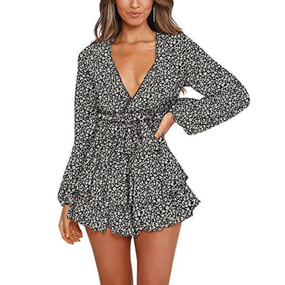 Floral Breeze Chiffon Dress | Casual Printed One-Piece Dress Country in My Heart