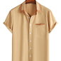 New Lightweight Casual Short-Sleeve Shirt for Men for Spring And Summer. NovaCart