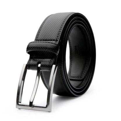 Men's Leather Belt, Fashion & Classic Casual Belt with Single Prong Buckle for Jeans, Pants, Work And Business, Gift for Dad & Husband NovaCart