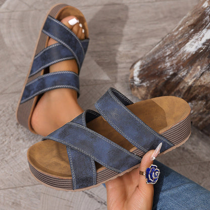 Open Toe Platform Sandals New Era Fashion LLc