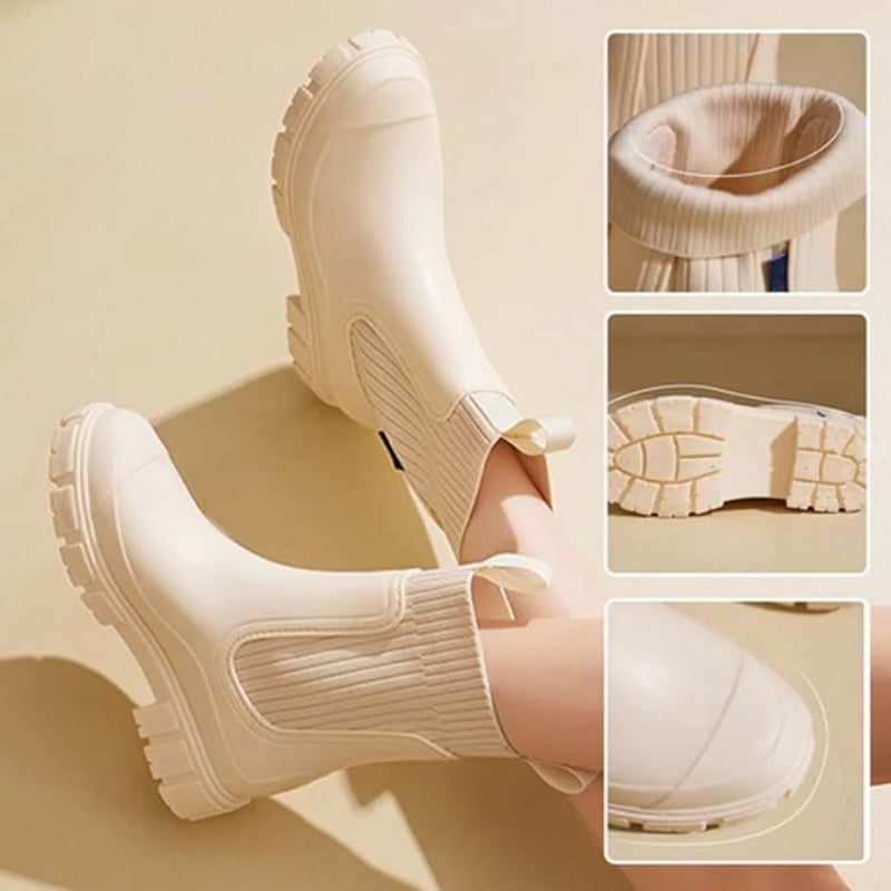 Women’s Waterproof Anti-Slip Rain Boots – Stay Dry Every Step FitiqueFit