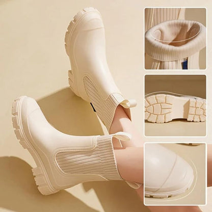 Women’s Waterproof Anti-Slip Rain Boots – Stay Dry Every Step FitiqueFit