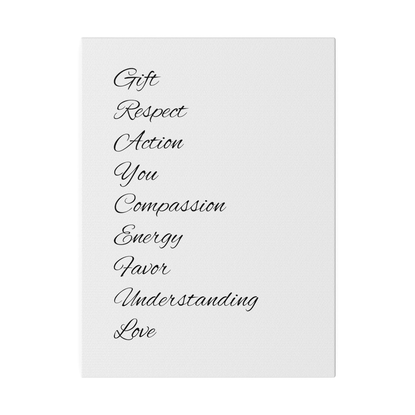 Matte Canvas, Stretched, 0.75" Grayceful LLC