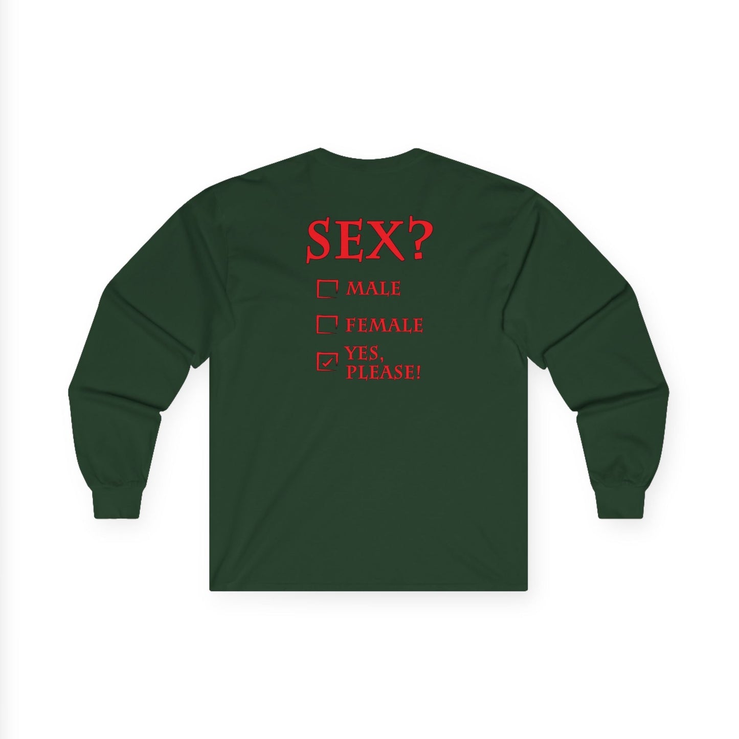 Sex? Yes, Please Long Sleeve Tee The Devil's Pickle