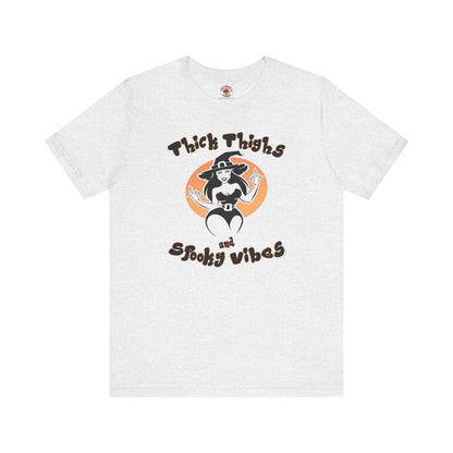 Thick Thighs and Spooky Vibes T-Shirt The Devil's Pickle