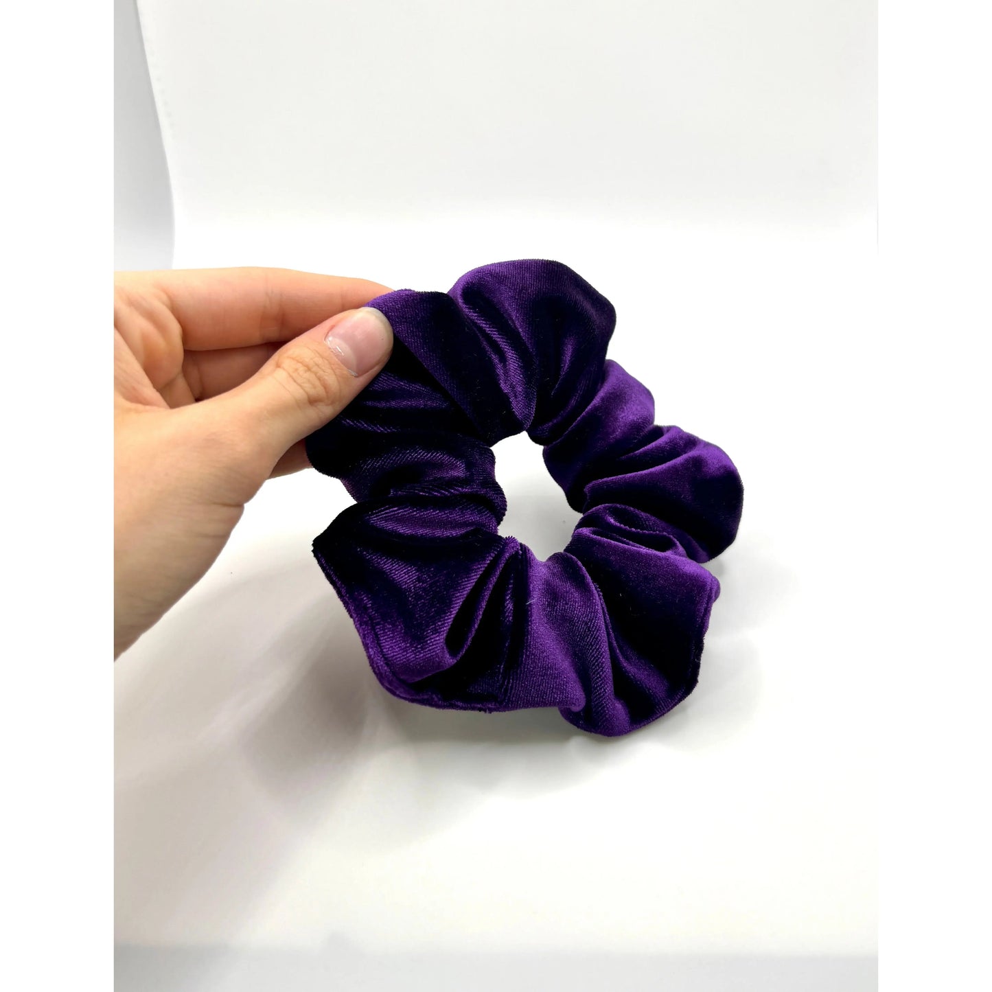 Mini Purple Velvet Scrunchie Enchanted Scrunch