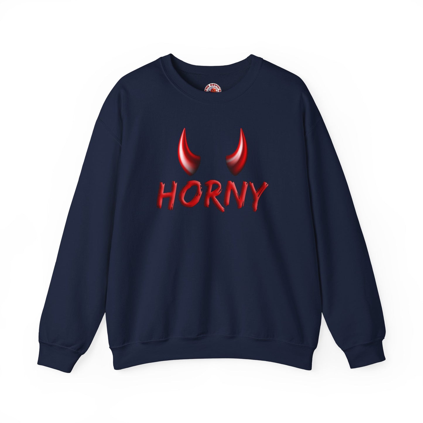 Horny Crewneck Sweatshirt The Devil's Pickle