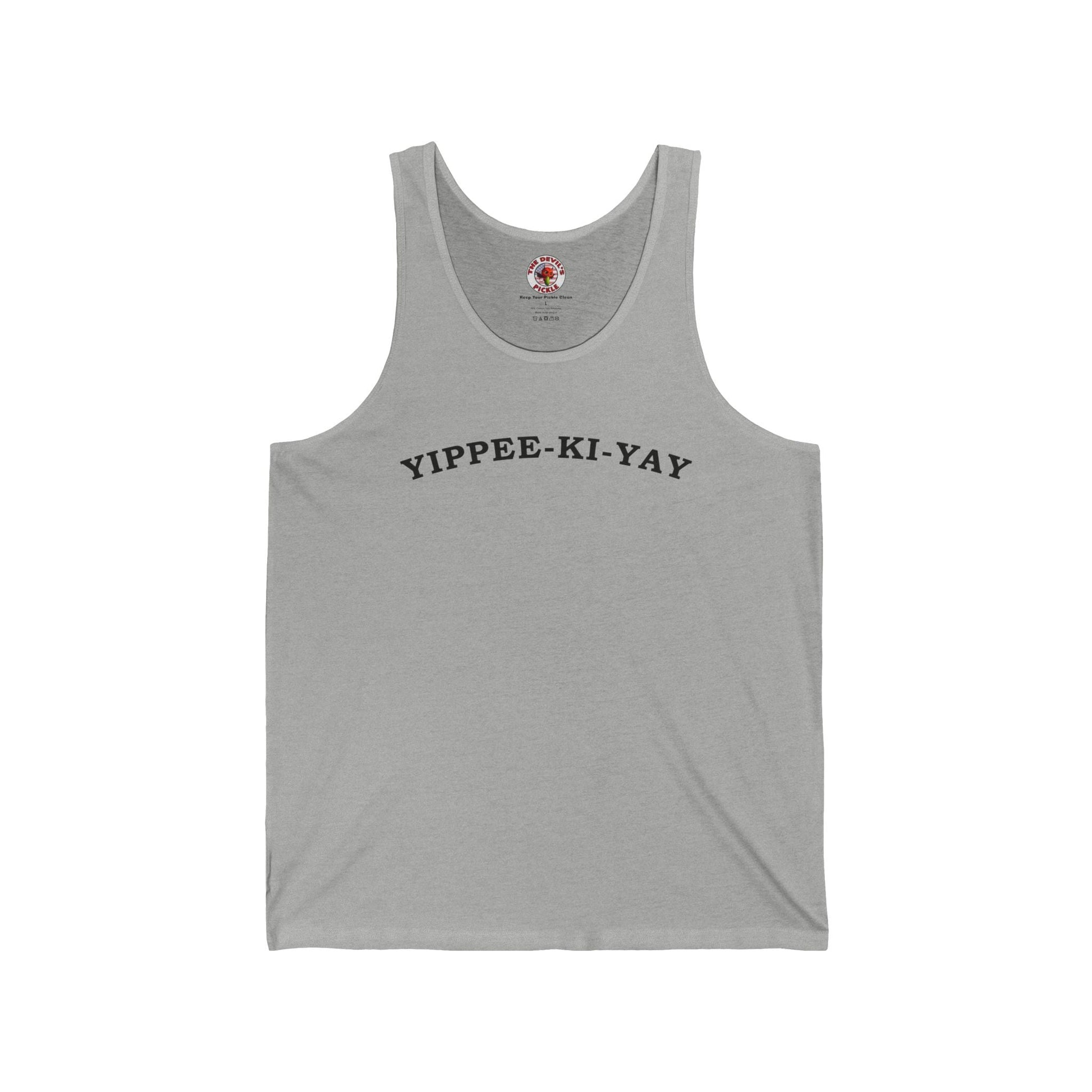 Yippee-Ki-Yay Tank Top The Devil's Pickle