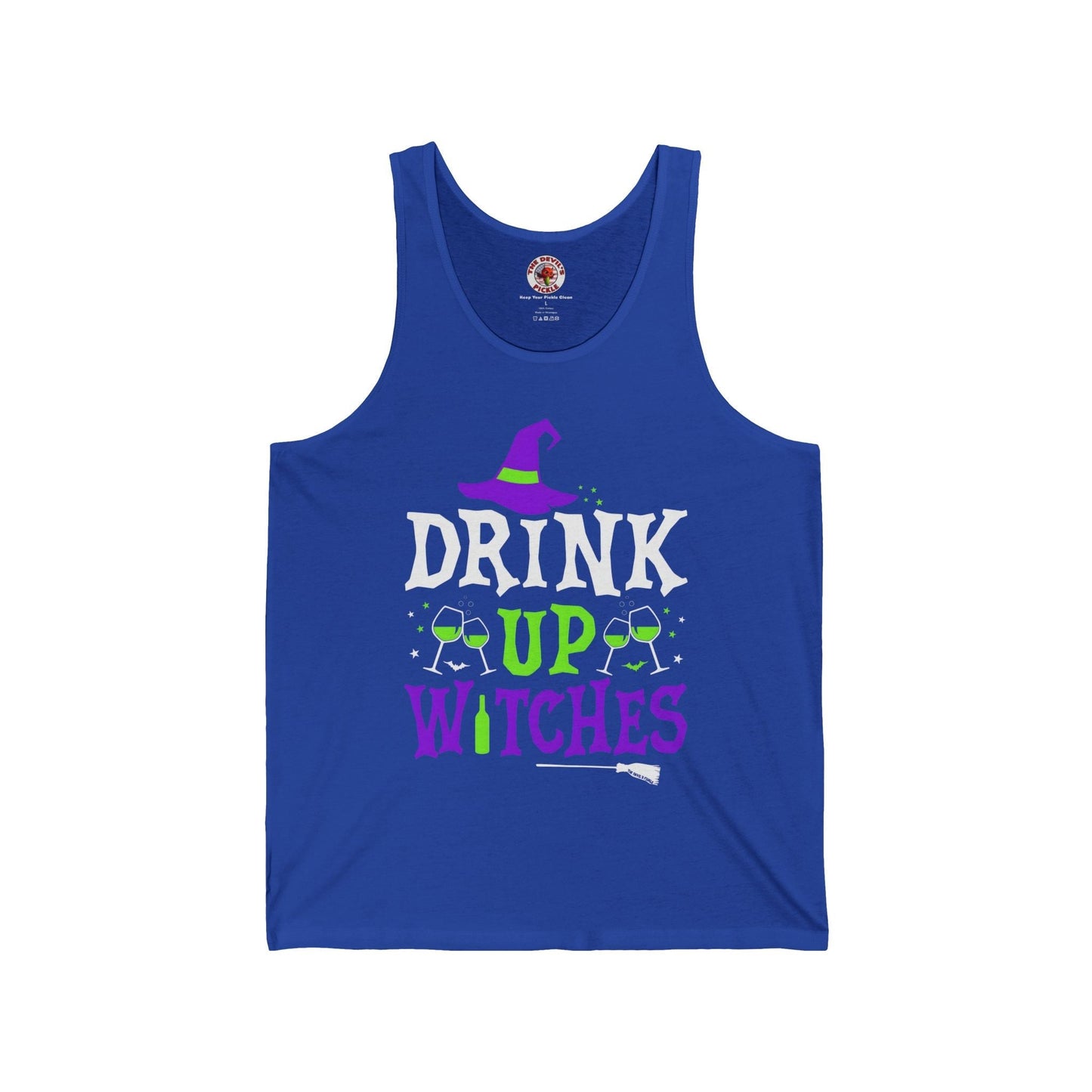 Drink Up Witches Tank Top The Devil's Pickle