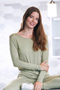 Women's Bamboo Lounge Long Sleeve T-Shirt Spun Bamboo