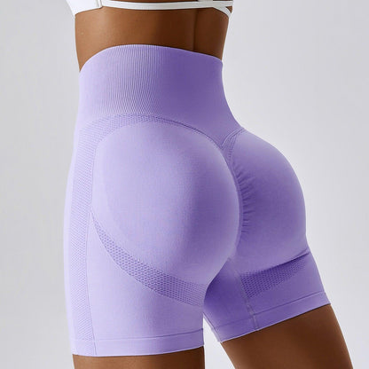 Country Girl High-Waisted Fitness Shorts | Butt Lifting & Ribbed Activewear for Yoga & Running Country in My Heart