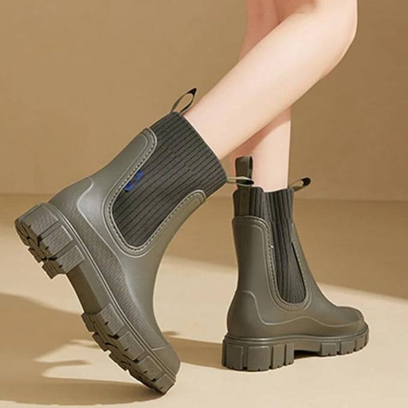 Women’s Waterproof Anti-Slip Rain Boots – Stay Dry Every Step FitiqueFit