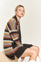 MULTI COLOR STRIPE CARDIGAN KRT1242 Shop Style & More | Fresh Looks, Everyday Deals & Free Shipping