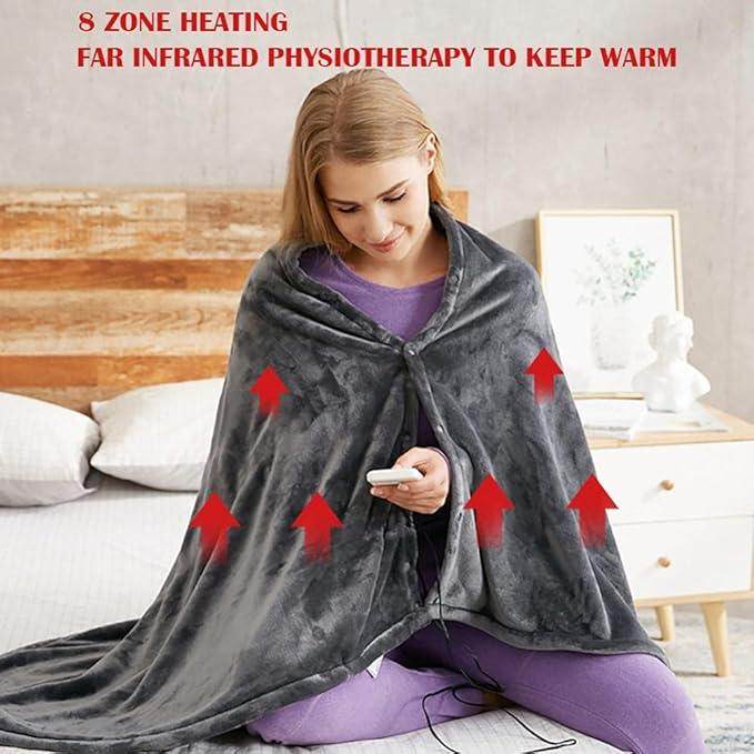 USB Electric Heated Throw Blanket SmartPursue™